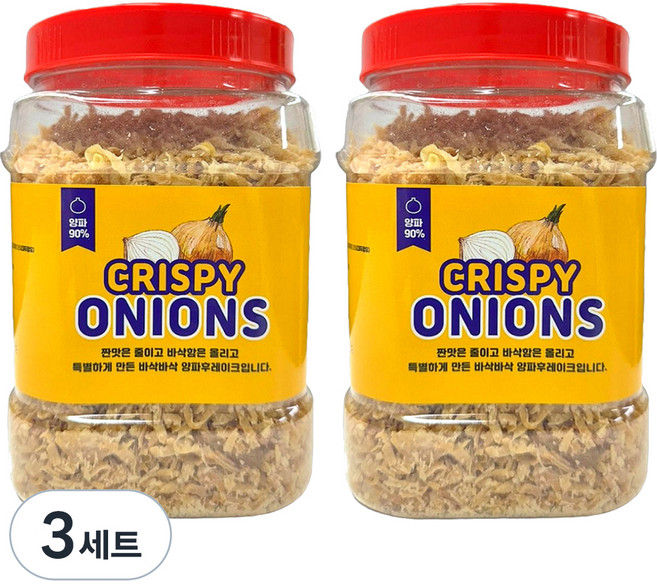 고레카레 크리스피 양파 2p, 500g, 6개