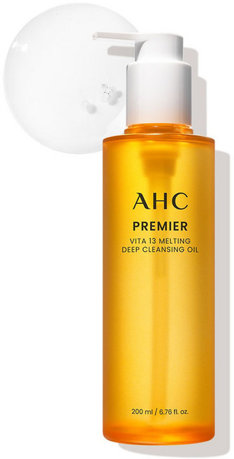 AHC 프리미어 비타 13 멜팅 딥 클렌징 오일, 200ml, 1개
