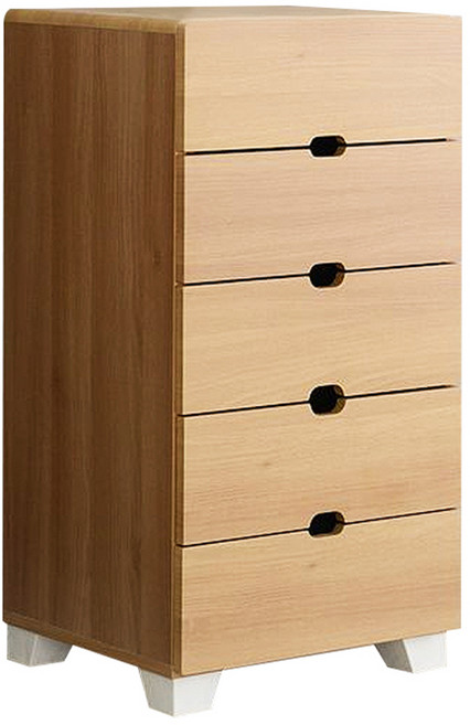 제이디퍼니처 로미 발통형 협탁, 아카시아, 5단