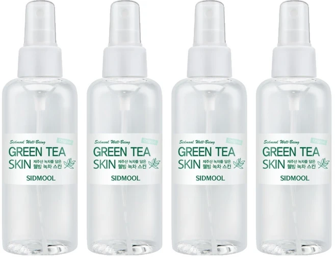 시드물 오리지널 웰빙 녹차 스킨, 150ml, 4개 - 쿠팡