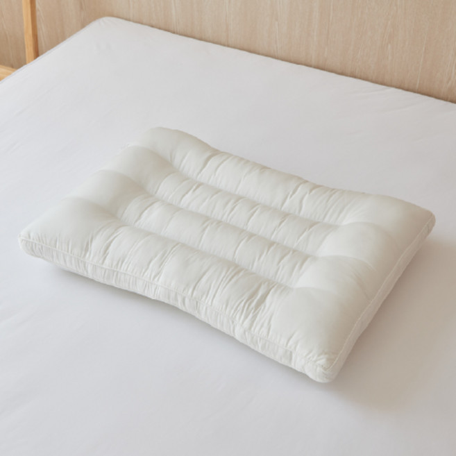 CHARISMA 목이 편한 경추베개, 화이트, 1개