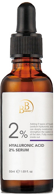 BB AMINO 科研 2%玻尿酸保濕精華, 50ml, 1瓶