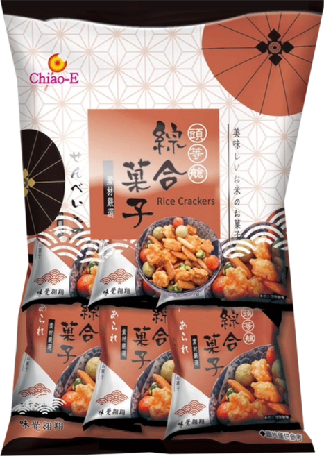 Chiao-E 巧益 頭等艙綜合豆果子, 144g, 1袋