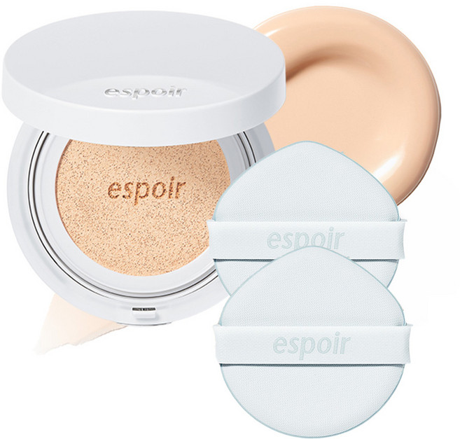 에스쁘아 실크 스킨 레이어 쿠션 13g + 퍼프 2p, 22호 페탈, 1개