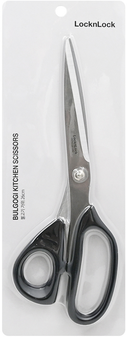 LocknLock 樂扣樂扣 烤肉剪刀, 黑色, 1支