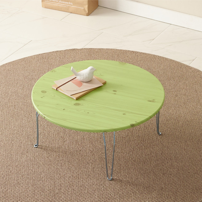 조은세상 파스텔 다용도상 원형 R600, 그린