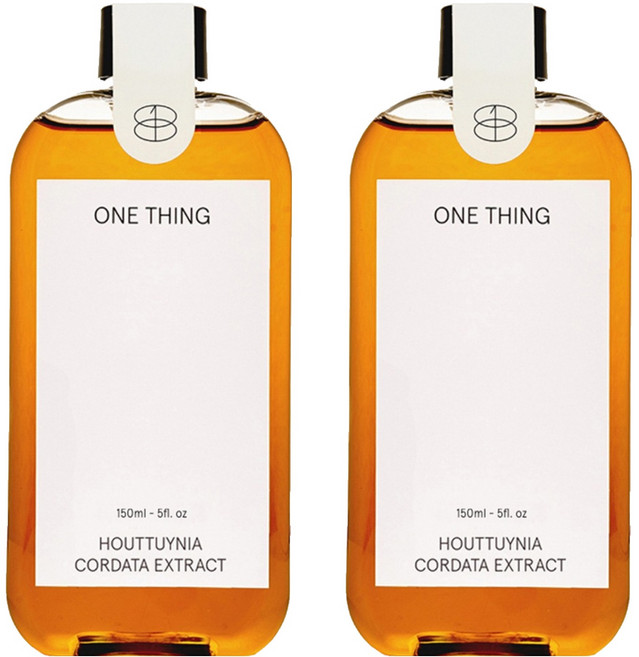 ONE THING 魚腥草萃取物化妝水, 150ml, 2個