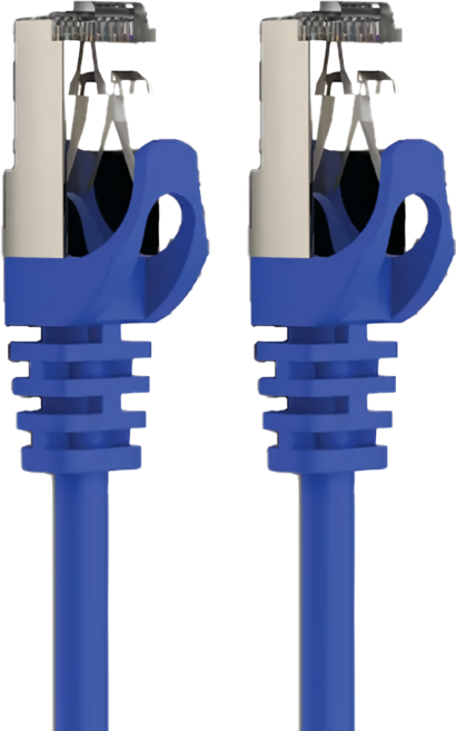 POLYWELL 寶利威爾 CAT6A 高速網路線 10Gbps RJ45 福祿克認證 PW15-W58-H200, 20m, 藍色, 1條