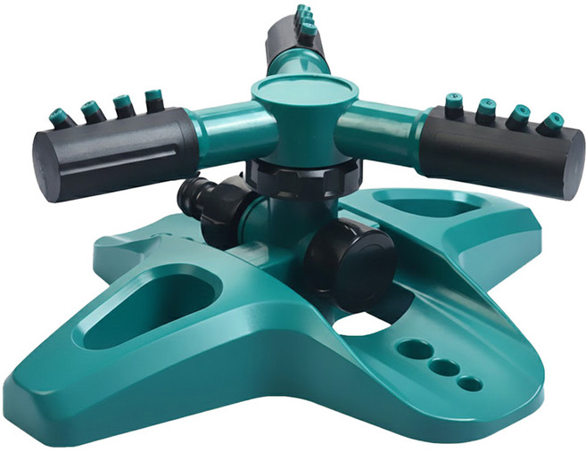 AHOYE 自動旋轉澆水器/灑水器, 1個, 綠色