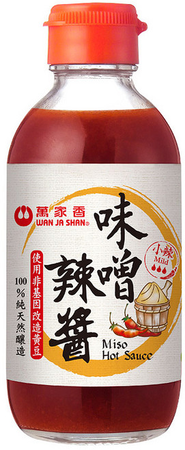 萬家香 味噌辣醬, 225g, 1瓶