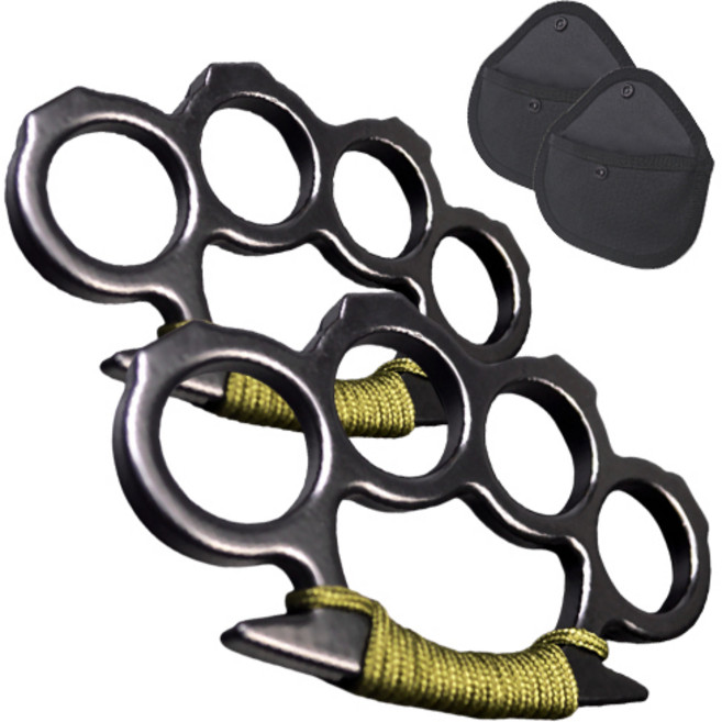 에이팀 호신용 핑거너클 2p + 케이스 세트, 1세트