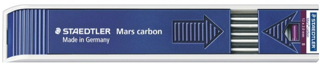 스테들러 마스 카본 200 B 홀더심, 2mm, 1개