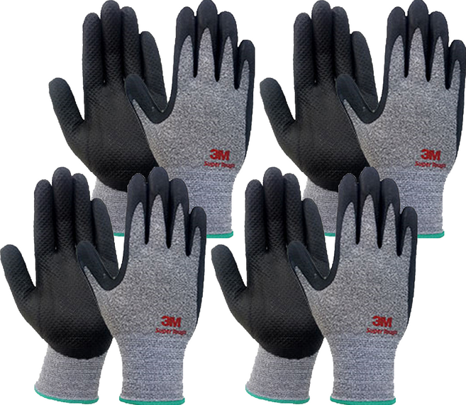 쓰리엠 슈퍼터프 엠보 장갑, 4개