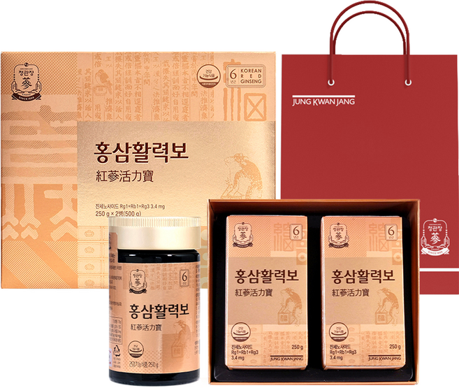 정관장 홍삼활력보, 250g, 2개