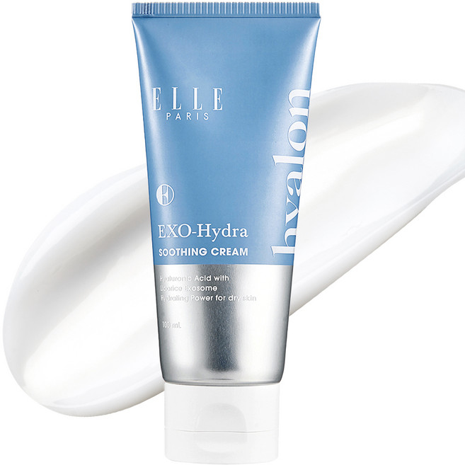 ELLE PARIS EXO 하이드라 수딩크림 [수분장벽 개선 임상], 1개, 100ml