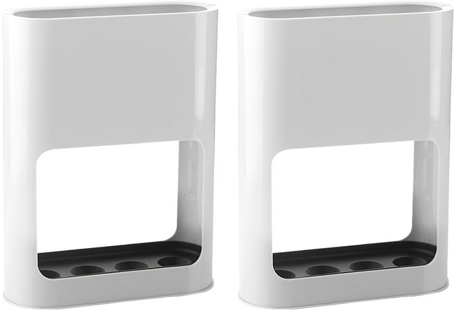 모나코올리브 모던 멀티 우산꽂이, 2개, 화이트