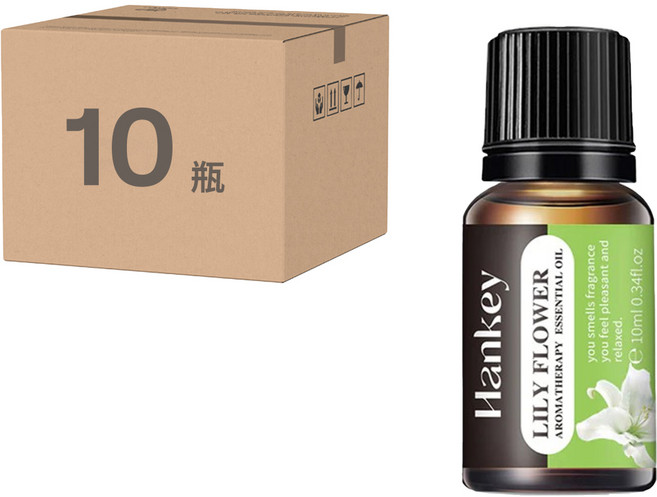 HANKEY 韓紀 香薰精油, 百合香, 10ml, 10瓶