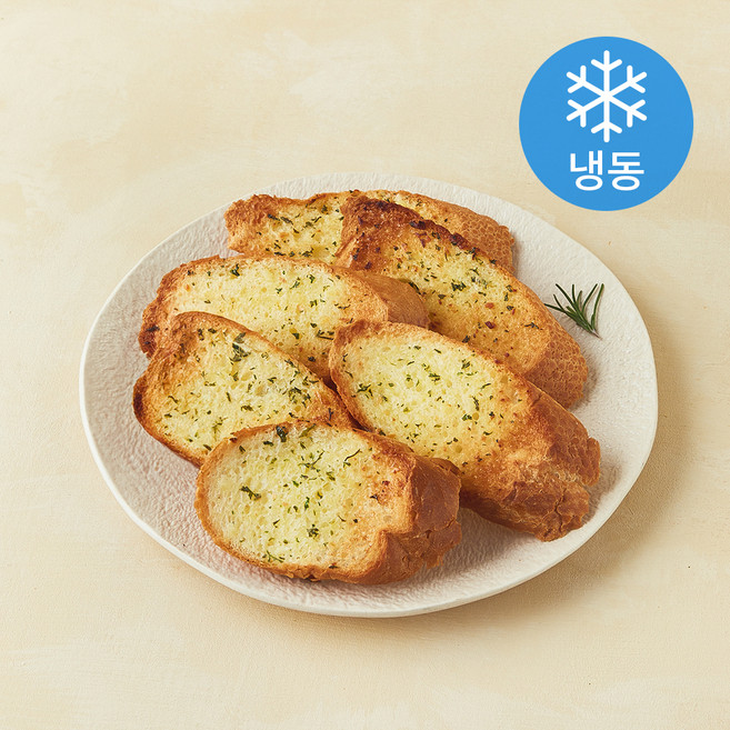프레시오늘 국내산 통마늘 양파 수제 저당 양파마늘빵 (냉동), 15g, 6개입, 1개