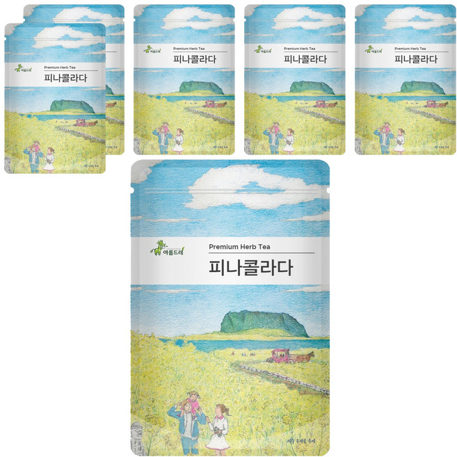 아름드레 삼각티백 피나콜라다, 25개입, 6개, 1.5g