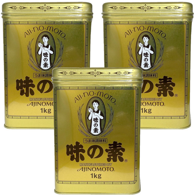 AJINOMOTO 味之素 高級味精, 1kg, 3罐