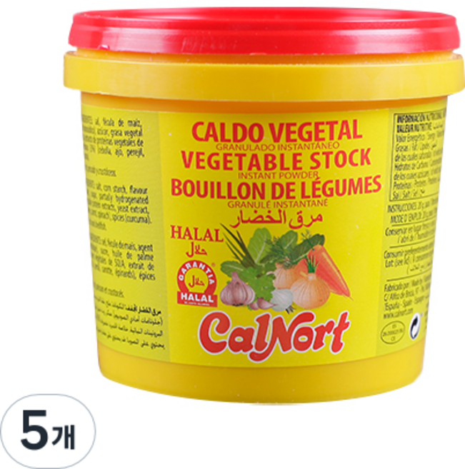 칼노트 야채맛 스톡 조미료, 250g, 5개