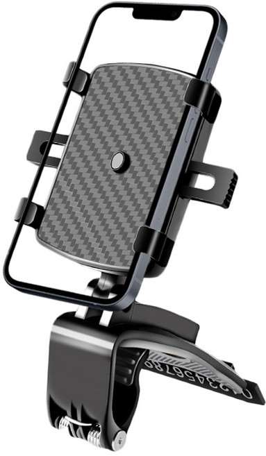 앤티스 360도 계기판 거치대, 1개, 블랙