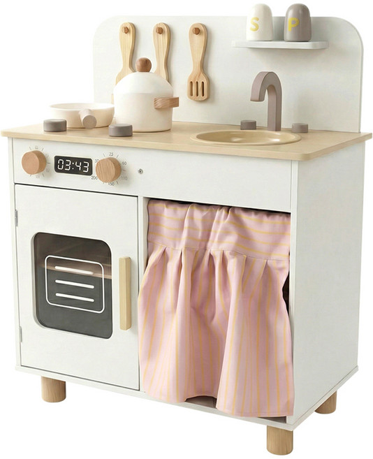 JOYOLI 原木廚房遊戲組, 混合顏色, 1套