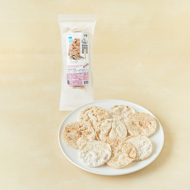 프레시오늘 신선냉장 국내산 우리현미 우리곡물 저당 우리쌀뻥, 130g, 1개입, 1개