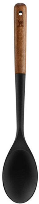 바겐슈타이거 플렉시벨 플래티넘 실리콘 조리도구 볶음스푼, 블랙, 1개