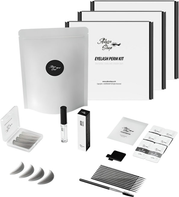 아던샵 셀프 속눈썹펌 3회분 세트, 3세트