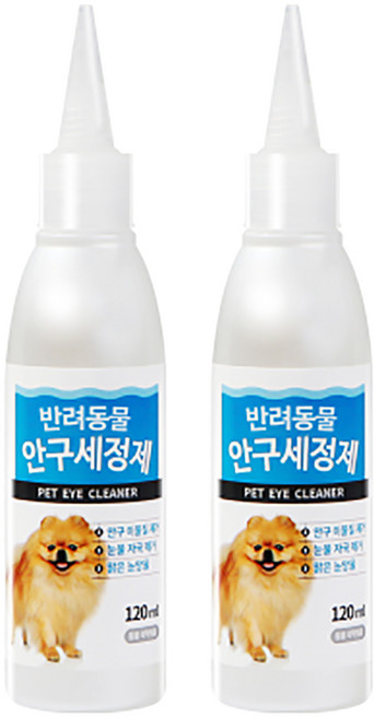 펫퍼스 안구세정제, 120ml, 2개