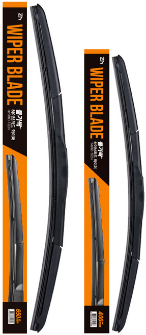 지엔 물기싹 하이브리드 와이퍼 2p, 1세트