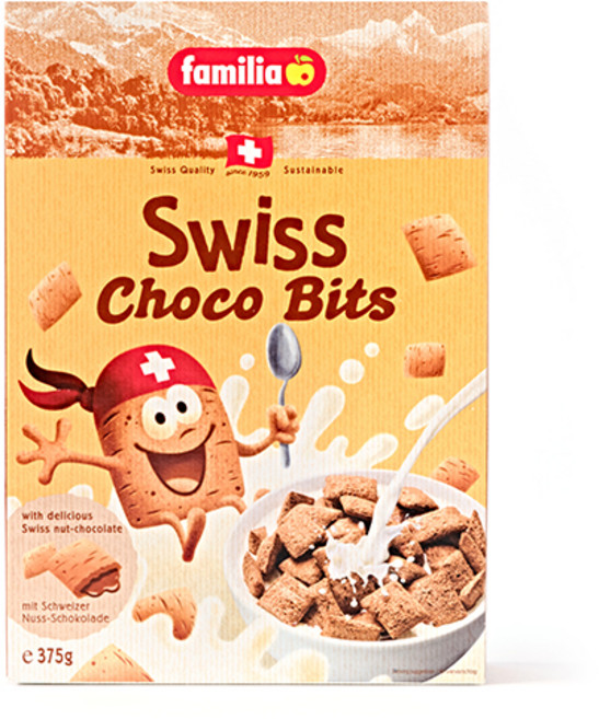 패밀리아 스위스 초코 시리얼, 375g, 1개