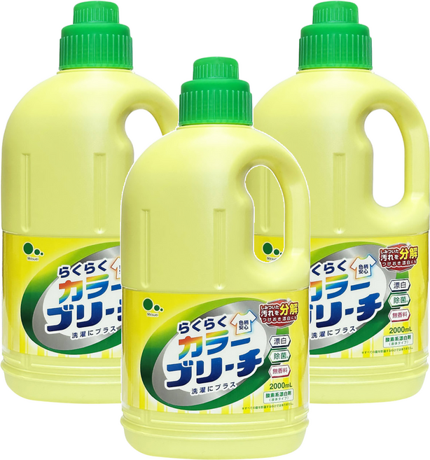 Mitsuei 酵素去污漂白劑 彩色衣物專用, 2L, 3桶