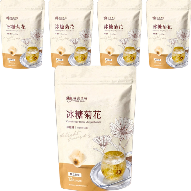糖鼎 冰糖菊花, 30g, 13顆, 5包