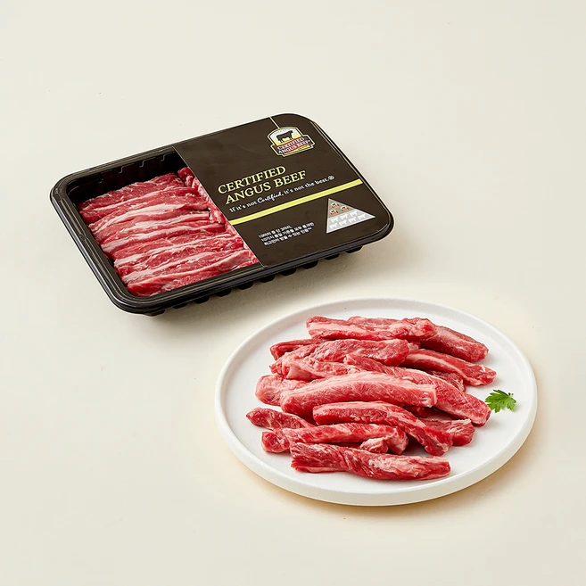 CAB 인증 미국산 앵거스 갈비살 구이용 (냉장), 300g, 1개 - 쿠팡