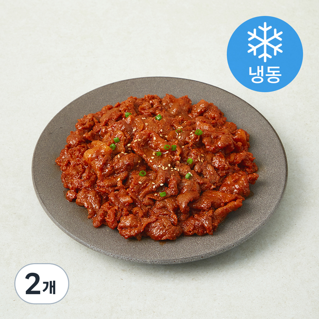 갈비아저씨 제육볶음 608 (냉동), 600g, 2개