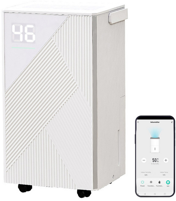 롯데알미늄 WiFi 에코제트 제습기 12L, LDH-7700