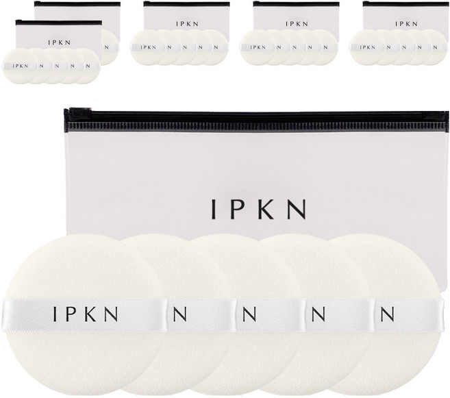 입큰 파우더팩트 퍼프 일반형, 30개