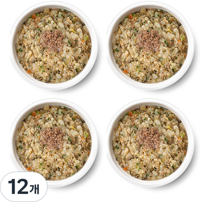 엘빈즈 이지밀 한우새송이진밥 실온이유식, 한우 새송이 진밥, 110g, 12개