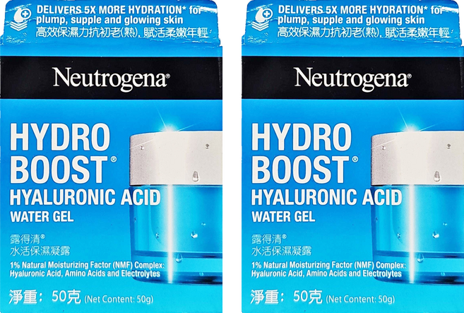 Neutrogena 台灣公司貨 水活保濕凝露, 50g, 2罐