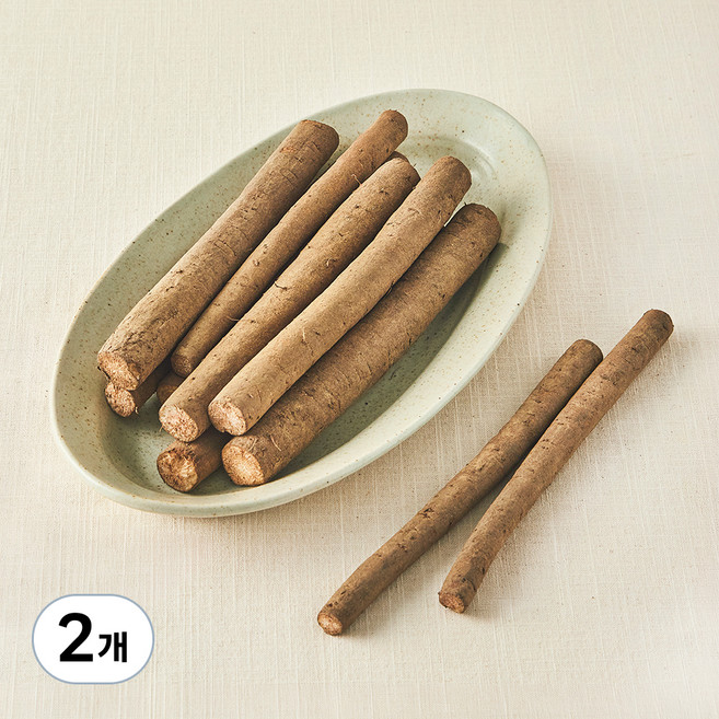 국내산 친환경 우엉, 500g, 2개