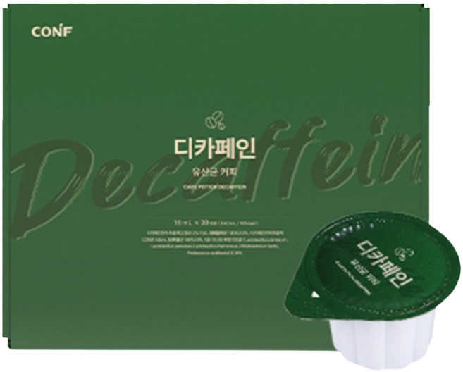 코엔에프 디카페인 액상 포션커피, 18ml, 10개입, 1박스