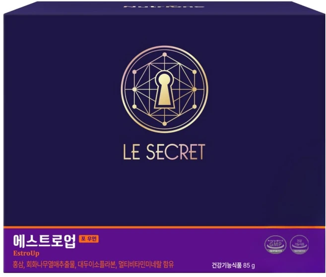 르시크릿 에스트로업 영양제, 100정, 1개 - 쿠팡