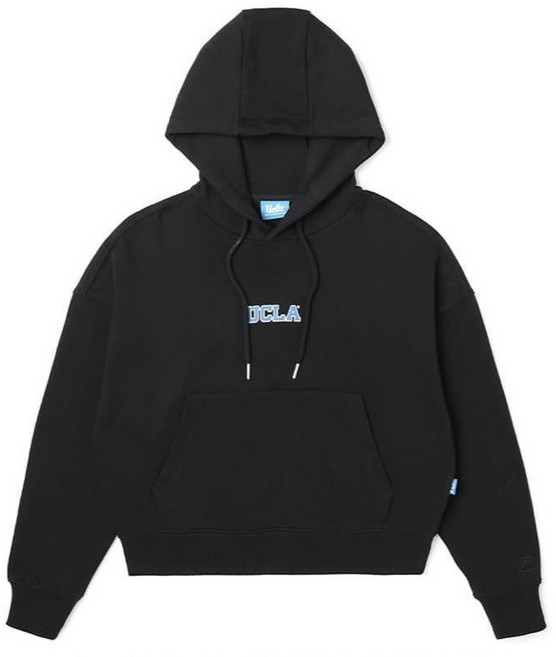 UCLA 女款簡約Logo基本款連帽拉鍊外套 UA1LT90