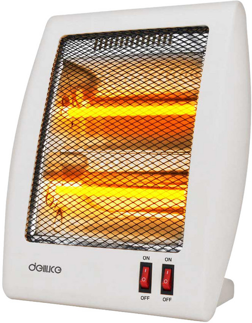 델루체 석영관 2단 쿼츠 히터, DLH-606NK