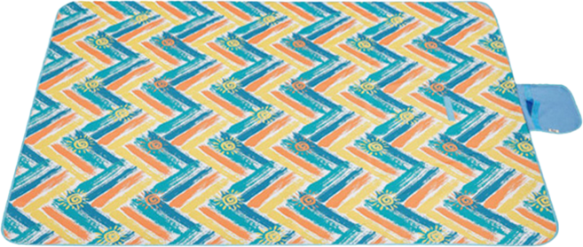 意絲丹 加大防水防潮野餐墊, 陽光假日