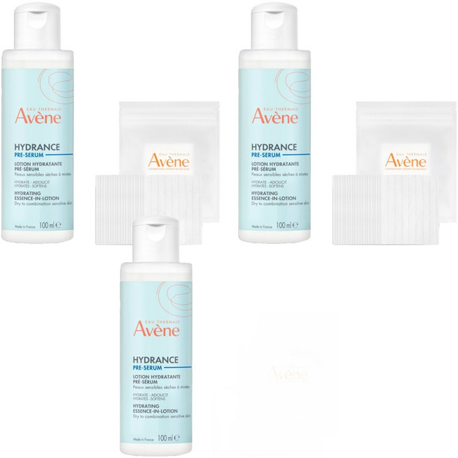 아벤느 이드랑스 에센스 인 로션, 100ml, 3개