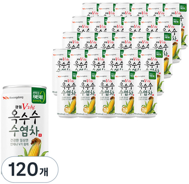 광동옥수수수염차 V라인얼굴, 180ml, 120개