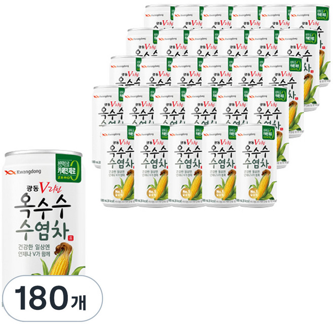 광동옥수수수염차 V라인얼굴, 180ml, 180개